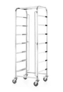 Diskkorgsvagn, 7 x 500x500 mm, 615 x 560 x (h) 1700 mm