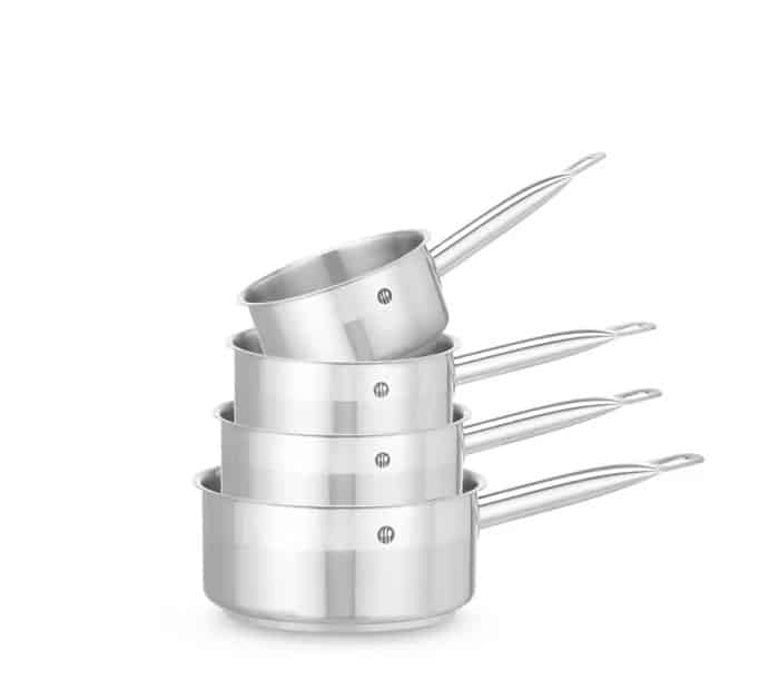 Kastrull "Profi Line" - Utan lock - Volym: 1.5l, Tjocklek: 0.7mm, Ø 160 x (h) 75mm