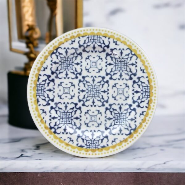 Rund Pizzatallrik "Selinunte Porcelain Blue", Ø 330 mm, 6-pack - Bild 3