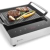 Räfflad grillpanna för induktionshällar, aluminium, 390 x 260 x (h) 35 mm - Bild 4