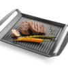 Räfflad grillpanna för induktionshällar, aluminium, 390 x 260 x (h) 35 mm - Bild 7