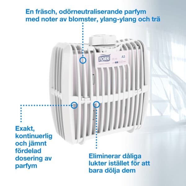 Tork A3 Air Freshener Konstant Luktförbättrare, 6-pack - Bild 5
