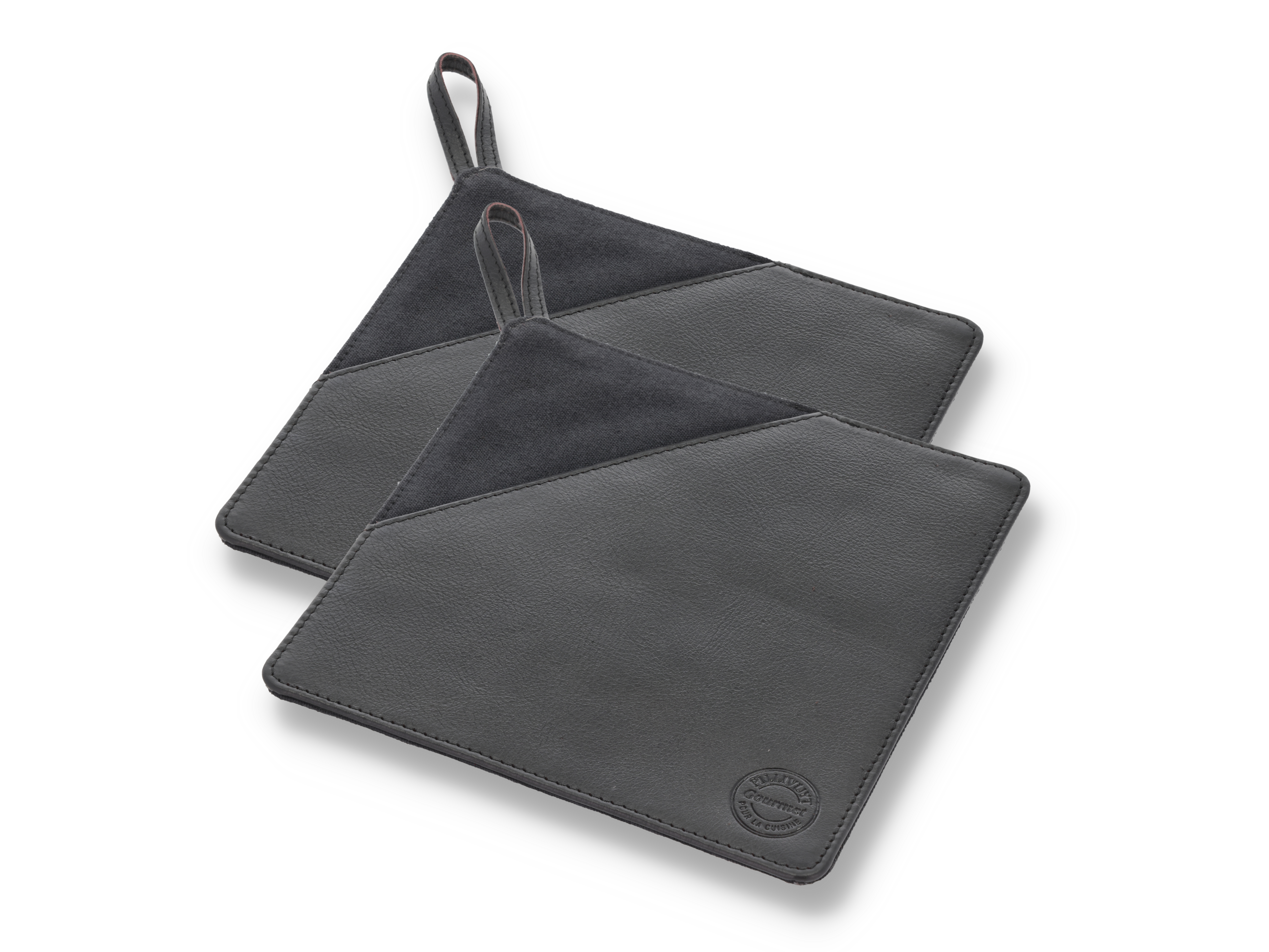 Pillivuyt Gourmet Grytlapp, 205 x 205 mm, Svart, 2-pack