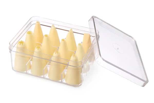 Tyllsats, polypropylene, Ø6-8-10-12 mm, 12 delar