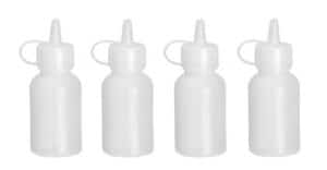 Garneringsflaska transparent, 4-pack