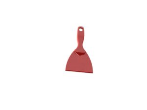 Degspade för pizzabakning, 210x105 mm, röd