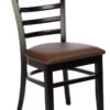Stol James wenge brunt konstläder - Bild 2