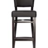 Select, Barstol "Madonna M" i wenge med svart konstläder - Bild 2