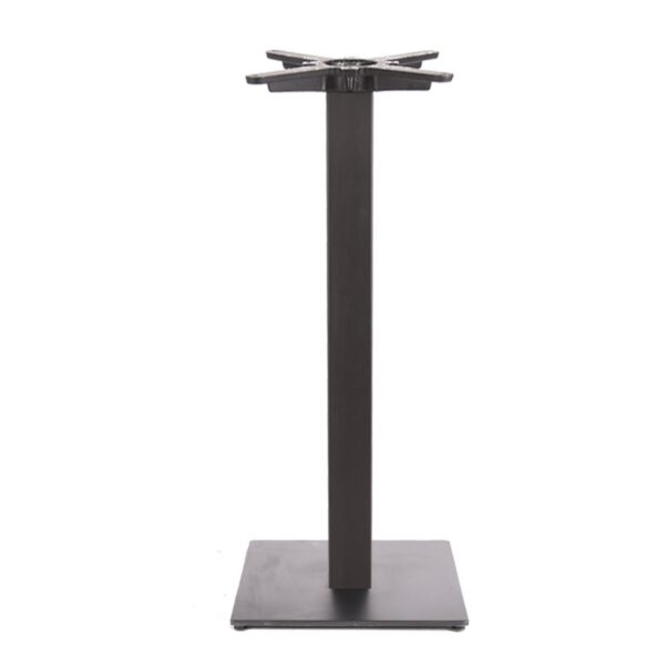 Bordsstativ "Flat Bar Kvadrat" svart, 50x50cm