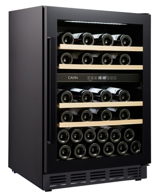 Cavin Inbyggbar vinkyl - Arctic Collection 60D Svart - 46 flaskor