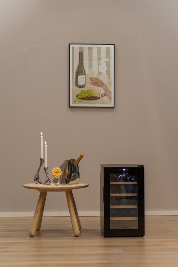 Cavin Fristående vinkyl - Northern Collection 15 Svart - 15 flaskor - Bild 6