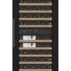 mQuvée Inbyggbar vinkyl - WineCave 187 - Exklusiv Antracit Svart - 115 flaskor