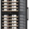 mQuvée Inbyggbar vinkyl - WineCave 187 - Label view Antracit Svart - 120 flaskor - Bild 2