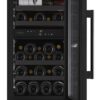 mQuvée Inbyggbar vinkyl - WineCave 700 40D Antracit Svart - 29 flaskor - Bild 3