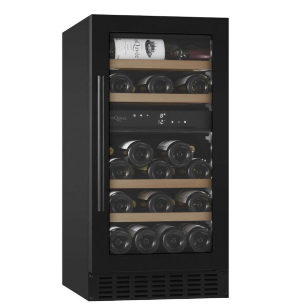 mQuvée Inbyggbar vinkyl - WineCave 700 40D Antracit Svart - 29 flaskor - Bild 2