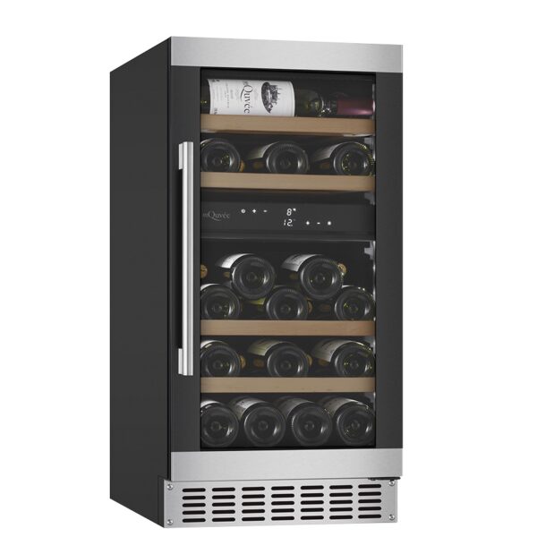 mQuvée Inbyggbar vinkyl - WineCave 700 40D Modern - 29 flaskor - Bild 2