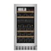 mQuvée Inbyggd vinkyl - WineCave 700 40D Rostfritt stål - 28 flaskor