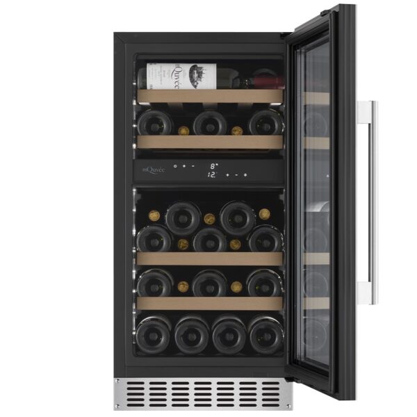 mQuvée Inbyggd vinkyl - WineCave 700 40D Rostfritt stål - 28 flaskor - Bild 3