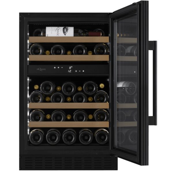 mQuvée Inbyggbar vinkyl - WineCave 700 50D Antracit Svart - 39 flaskor - Bild 2
