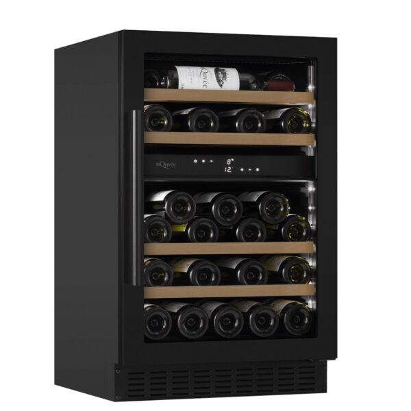 mQuvée Inbyggbar vinkyl - WineCave 700 50D Antracit Svart - 39 flaskor - Bild 3