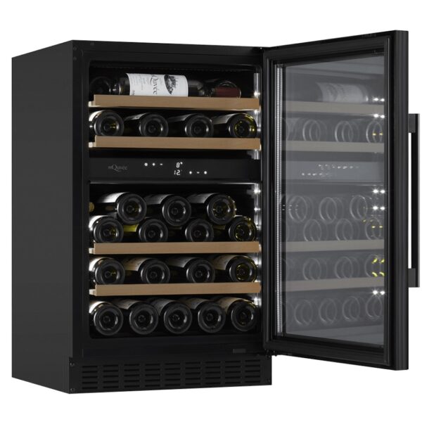 mQuvée Inbyggbar vinkyl - WineCave 700 50D Antracit Svart - 39 flaskor - Bild 4