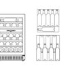 mQuvée Inbyggbar vinkyl - WineCave 700 50D Antracit Svart - 39 flaskor - Bild 5