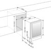 mQuvée Inbyggbar vinkyl - WineCave 700 50D Antracit Svart - 39 flaskor - Bild 6