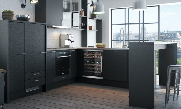 mQuvée Inbyggbar vinkyl - WineCave 700 50D Modern - 39 flaskor - Bild 7