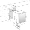 mQuvée Inbyggbar vinkyl - WineCave 700 50D Rostfritt stål - 39 flaskor - Bild 6