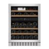 mQuvée Inbyggbar vinkyl - WineCave 700 60D Rostfritt stål - 45 flaskor