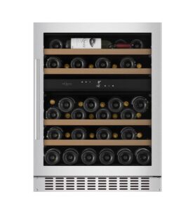 mQuvée Inbyggbar vinkyl - WineCave 700 60D Rostfritt stål - 45 flaskor