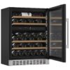 mQuvée Inbyggbar vinkyl - WineCave 700 60D Rostfritt stål - 45 flaskor - Bild 4