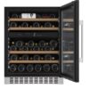 mQuvée Inbyggbar vinkyl - WineCave 700 60D Rostfritt stål - 45 flaskor - Bild 2