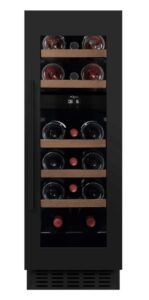 mQuvée Inbyggbar vinkyl - WineCave 780 30D Antracit Svart - 16 flaskor