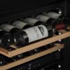 mQuvée Inbyggbar vinkyl - WineCave 780 60D Antracit Svart - 45 flaskor - Bild 5