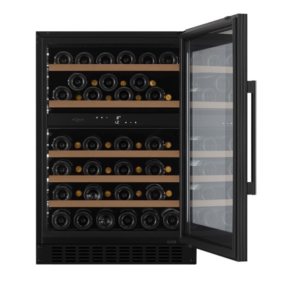 mQuvée Inbyggbar vinkyl - WineCave 780 60D Antracit Svart - 45 flaskor - Bild 2