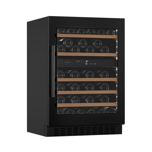 mQuvée Inbyggbar vinkyl - WineCave 780 60D Antracit Svart - 45 flaskor - Bild 3