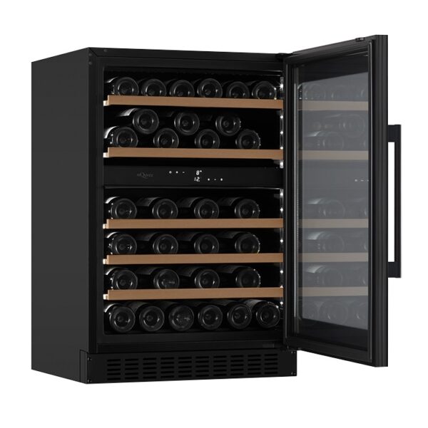 mQuvée Inbyggbar vinkyl - WineCave 780 60D Antracit Svart - 45 flaskor - Bild 4