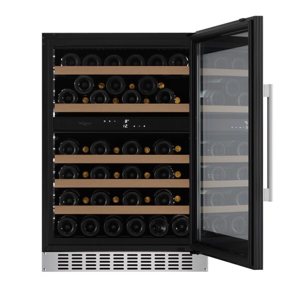 mQuvée Inbyggd vinkyl - WineCave 780 60D Rostfritt stål - 45 flaskor - Bild 4