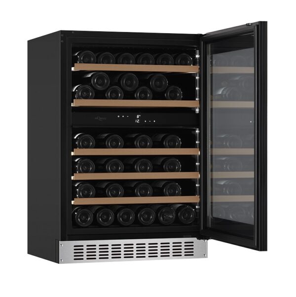 mQuvée Inbyggd vinkyl - WineCave 780 60D Rostfritt stål - 45 flaskor - Bild 3