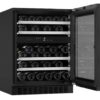 mQuvée Inbyggbar vinkyl - WineCave Exclusive 700 60D - Push-Pull Svart - 45 flaskor - Bild 4