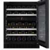 mQuvée Inbyggbar vinkyl - WineCave Exclusive 700 60D - Push-Pull Svart - 45 flaskor - Bild 3
