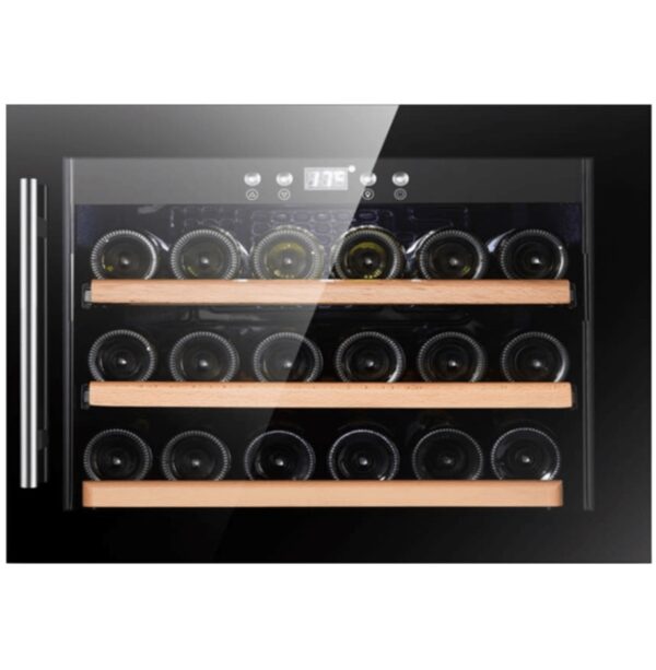 Cavin Integrerbar vinkyl - Scandinavian Collection 18 Svart - 18 flaskor
