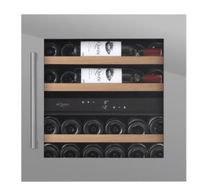 mQuvée Integrerbar vinkyl - WineKeeper 25D Rostfritt stål - 26 flaskor