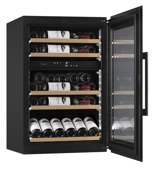 mQuvée Integrerbar vinkyl- WineKeeper 49D Helglasad Svart - 50 flaskor - Bild 4