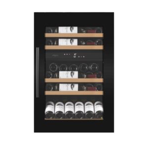 mQuvée Integrerbar vinkyl- WineKeeper 49D Helglasad Svart - 50 flaskor