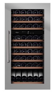 mQuvée Integrerbar vinkyl- WineKeeper 70D Rostfritt stål - 71 flaskor