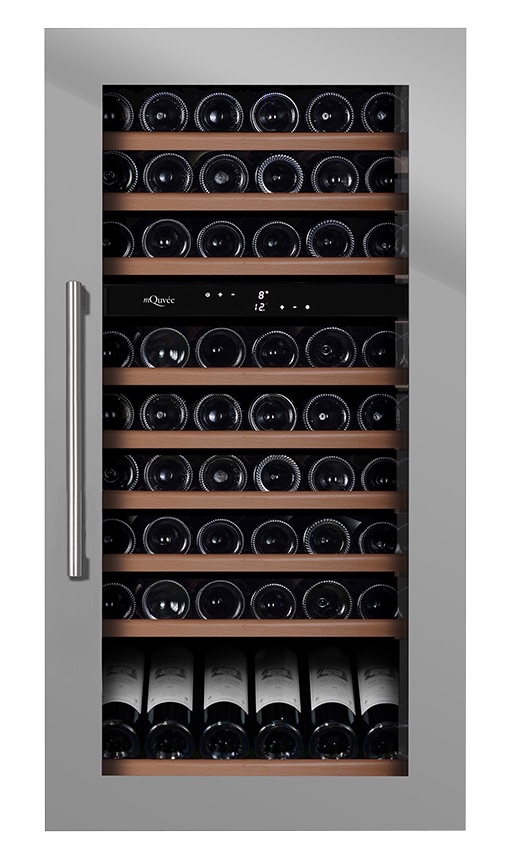 mQuvée Integrerbar vinkyl- WineKeeper 70D Rostfritt stål - 71 flaskor