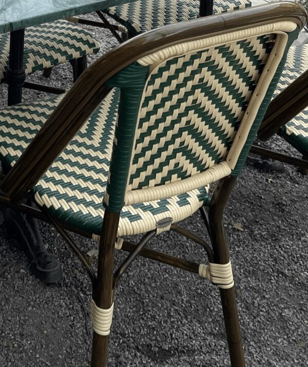 Stol Tropez creme grön - Bild 2