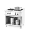 Induktionsspis med 4 zoner, 800 x 720 x (h) 854 mm - Bild 3